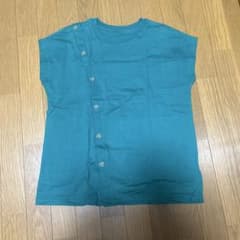 GU ターコイズ 半袖Tシャツ Sサイズのサムネイル