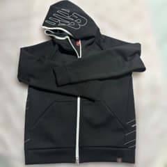 New Balance ゴルフ レディースジャケット ブラックパーカーのサムネイル