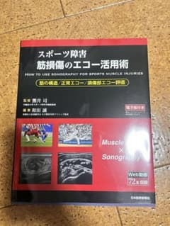 スポーツ障害 筋損傷のエコー活用術のサムネイル