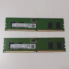 サムスン DDR5 8GB×2枚 5600MHz メモリー 2枚セット 16GB - メルカリ