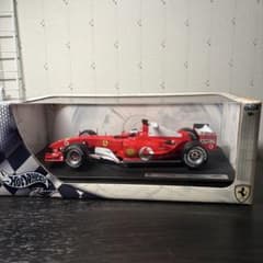 HotWheels 1/18 フェラーリ F2004 ルーベンス・バリチェロのサムネイル
