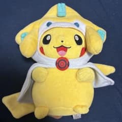 トウホクポケモンセンター限定 ポンチョを着たピカチュウ ぬいぐるみ ジラーチのサムネイル