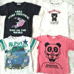 110センチ男子半袖　4枚セットのサムネイル