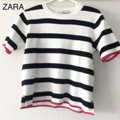 【GW限定値下げ】ZARA ニットtshirt French vibeのサムネイル