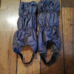 雪よけ　スノー　足カバー　S　ブラックのサムネイル