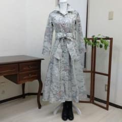 着物リメイク 白大島紬ピンタックシャツワンピース - メルカリ