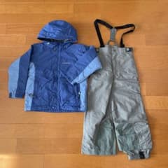 mont-bell 子ども用スキーウェアセット130 120 - メルカリ