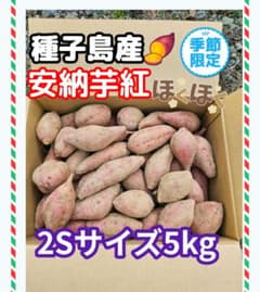安納芋紅2Sサイズ5kg(種子島産)のサムネイル