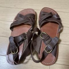 CLEDRAN ストラップサンダル ブラウン 24cm Mサイズのサムネイル