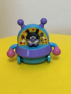 Retro Anpanman Baikin UFO Figure Doll Baikinman