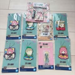 SPY×FAMILY Ichiban Kuji Acrylic Stand Rubber Charm Bundle