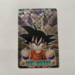 激レア☆ドラゴンボール 孫悟空 ホロカード S-01 ドラゴンボール カード No.27 孫悟空 ホロ - メルカリ