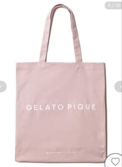 【ジェラピケ】使用一度のみ♡美品♡ピンクトートバッグのサムネイル