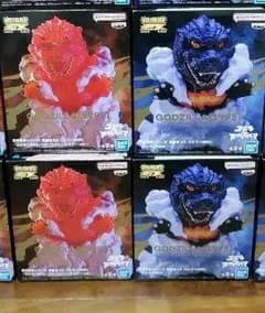 東宝怪獣シリーズ 鎮座獣EX ゴジラ (1995) 9個セット