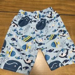 魚柄のキッズ水着のサムネイル
