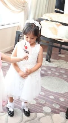 子供　ドレス 　ワンピース 　キッズ　結婚式　110  セットのサムネイル