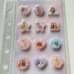 ねこ☆シール《ハンドメイド》のサムネイル