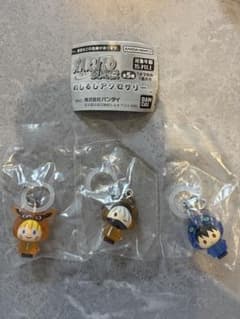 NARUTO疾風伝 めじるしアクセサリー 3種セット 【ナルト・サスケ・カカシ】のサムネイル