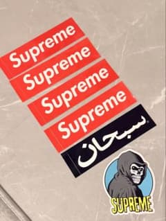 Supreme ステッカーセット 5枚 - メルカリ
