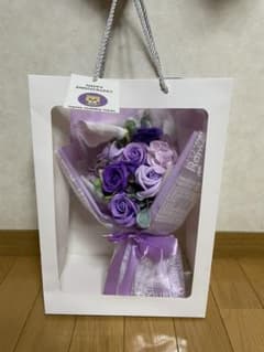 【値下げ】ソープマテリアル　造花　花　花束　香り　フレグランス　フラワーのサムネイル