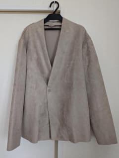 ZARA ノーカラージャケット ベージュ EUR Sのサムネイル