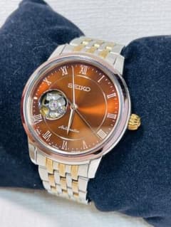 SEIKO セイコー プレサージュ 4R38-01A0 裏スケ 自動巻き 24石 - メルカリ