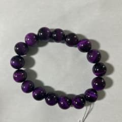 パープルタイガーアイ 天然石ブレスレットのサムネイル
