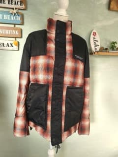 ほぼ新品】ARMANI EXCHANGE ダウンジャケット チェック柄 - メルカリ