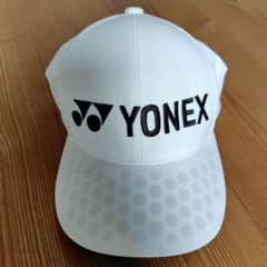 YONEX ヨネックス キャップ ホワイト - メルカリ