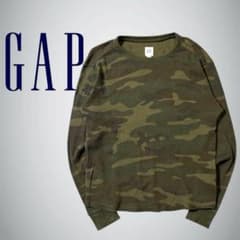 00's old GAP サーマル ロンt カモ 迷彩柄 cityboy 古着 - メルカリ