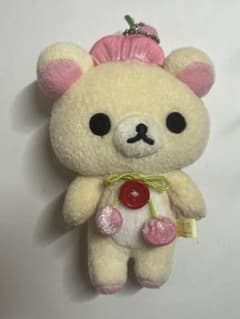 코리락쿠마 체리 체인 첨부 인형