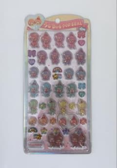 新品・正規品　モンチッチ うるちゅるポップシール　レインボーのサムネイル