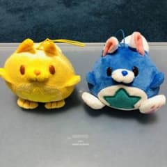 별 타누키 봉제 인형 블루 타누키 금 타누키
