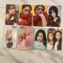 aespa ウィンター　8枚トレカセット