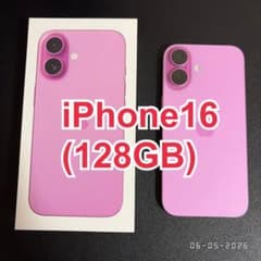 Apple iPhone 16 128GB ピンク 本体のサムネイル