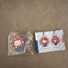 サンリオ ハローキティ マイメロディ アクリルキーホルダー　めじるしのサムネイル