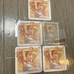 デレマス シンデレラガールズ メモリアルカフェ コースター クリア