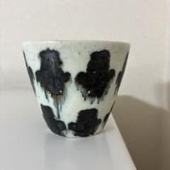 楠田純子さん フリーカップ 墨絵 クロス柄 - メルカリ