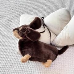 JELLYCAT 犬型バッグ ダックスフンド 人気ぬいぐるみ ショルダーバッグ