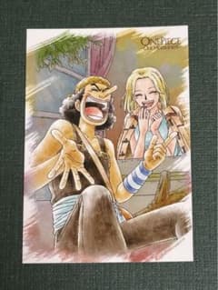 원피스 Our Memories 웨이퍼 카드 우솝 & 카야