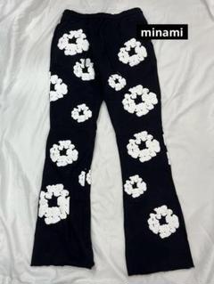 READYMADE × DENIM TEARS フレアスウェットパンツ M READYMADE x Denim Tears Flare Sweatpants Black メンズ - FW22