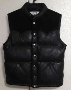 DEERSKIN DOWN VEST 38 リアルマッコイズ MJ10145 - メルカリ