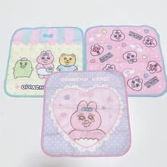 おぱんちゅうさぎ ミニハンカチのサムネイル