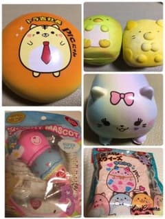 スクイーズまとめ売り5点セットのサムネイル