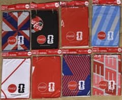 コカ・コーラ　冷感！クールタオル　全8種セットのサムネイル
