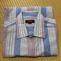 DECOY 長袖シャツ ストライプ柄 L.LARGE MENSのサムネイル