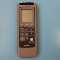 サンヨー 三洋電機 エアコンリモコン RCS-WR4B(K)のサムネイル