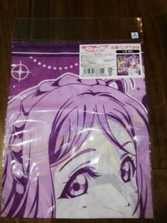 ラブライブ サンシャイン　応援バンダナ　小原 鞠莉　紫のサムネイル