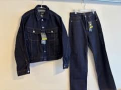 美品】mushinsaデニムセットアップ - メルカリ