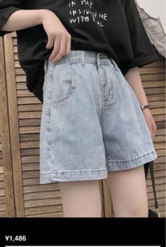 【シーイン】★新品未使用★デニムショートパンツのサムネイル